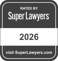 Rated By Super Lawyers, 2026, visit SuperLawyers.com